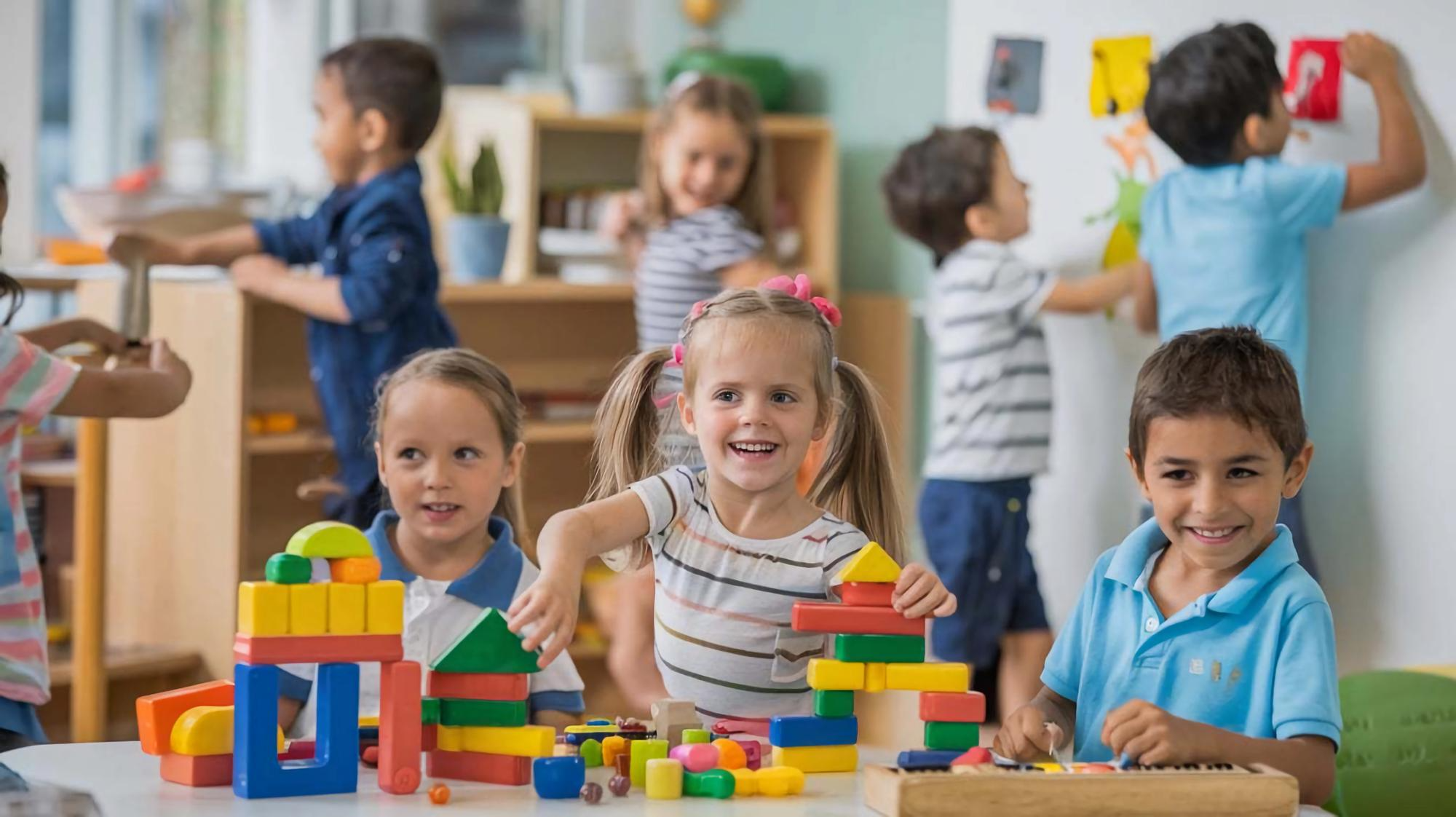 Children learning through play