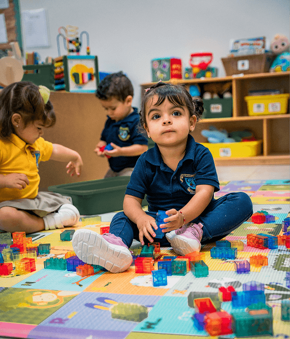 Children's Paradise students learning together in a classroom in Hialeah, Florida